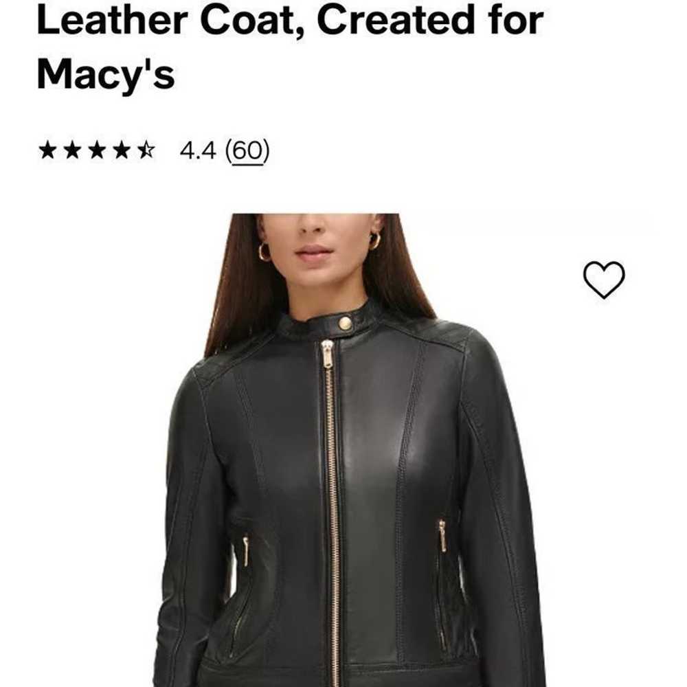 Guess Leather Jacket - image 2