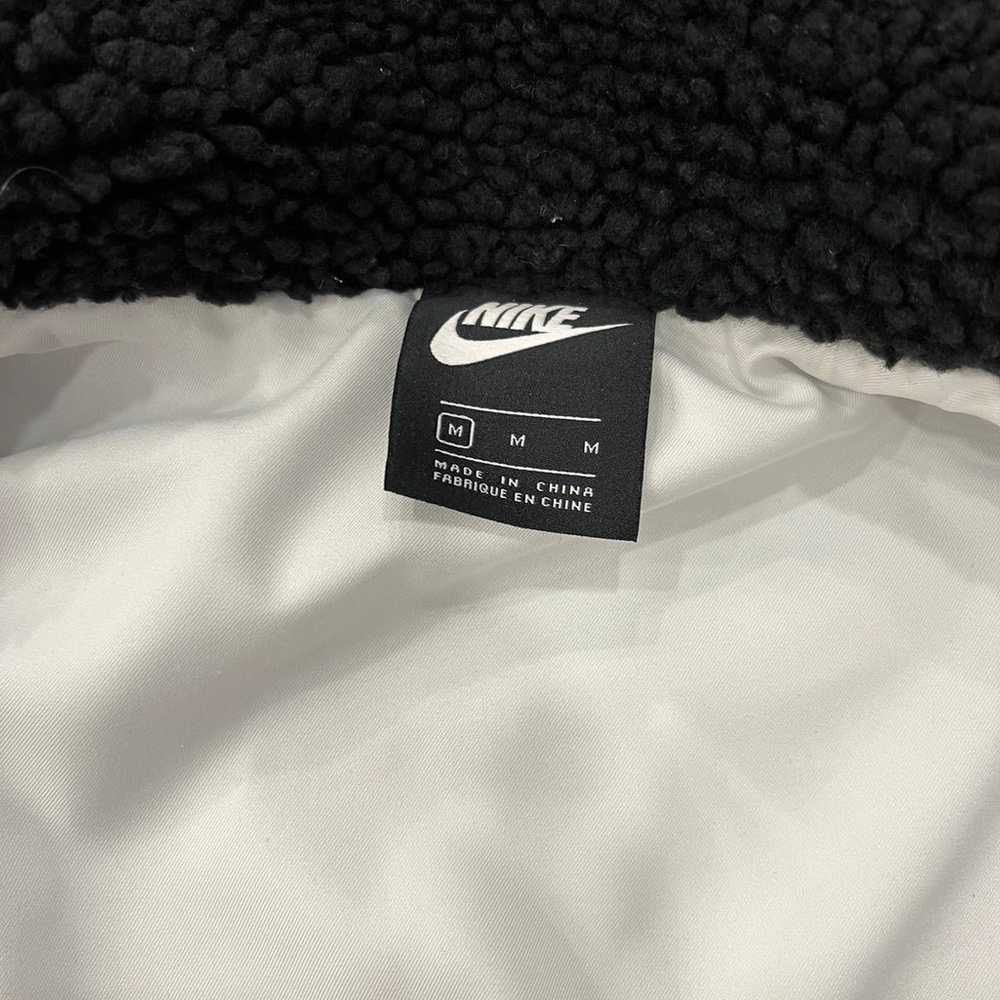 nike black plush fleece cropped Jacket - image 7