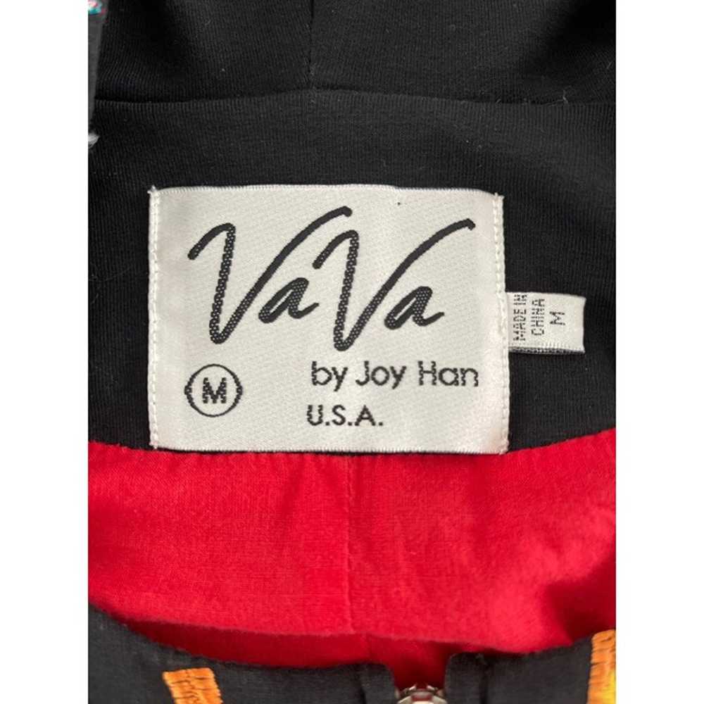 VAVA by Joy Han Jersey Hoodie Womens Medium Black… - image 8