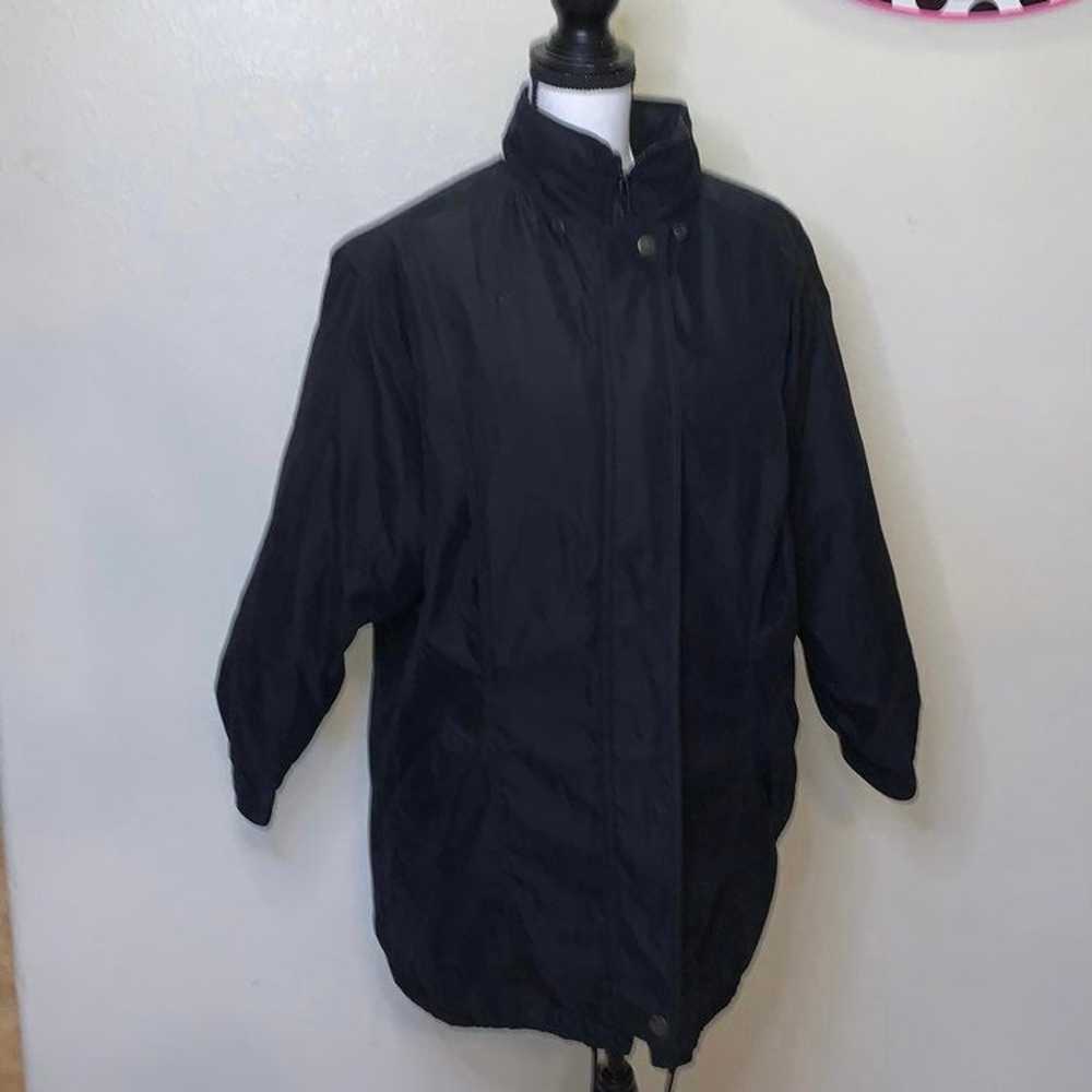 Braetan black poly nylon super warm winter jacket - image 1