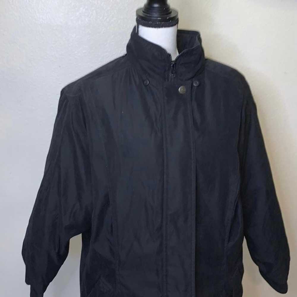 Braetan black poly nylon super warm winter jacket - image 2
