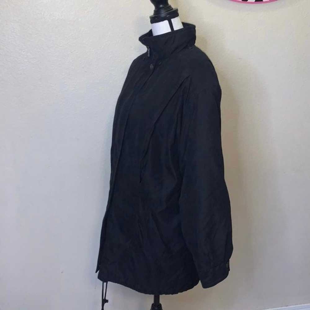 Braetan black poly nylon super warm winter jacket - image 3