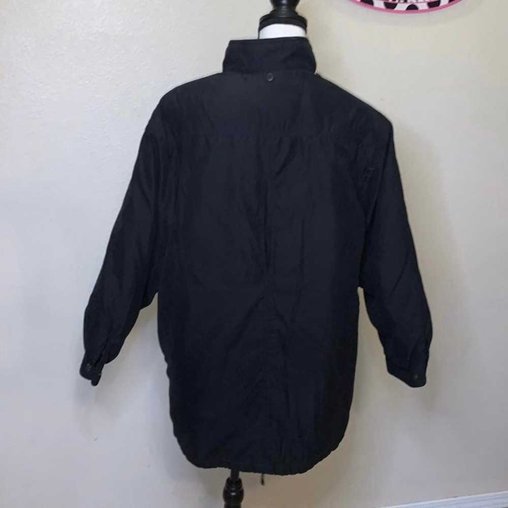 Braetan black poly nylon super warm winter jacket - image 5