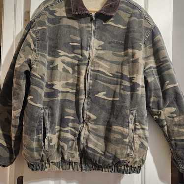 Urban outfitters BDG camo print denim jacket - image 1