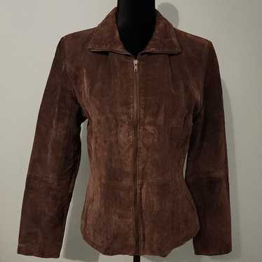 Brown Suede Jacket. Genuine from Wilson's Leather - image 1