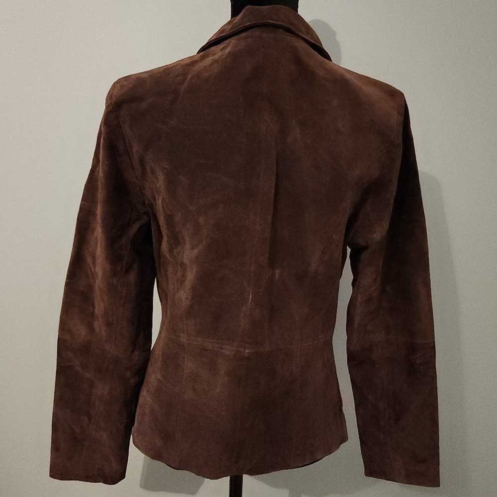 Brown Suede Jacket. Genuine from Wilson's Leather - image 2