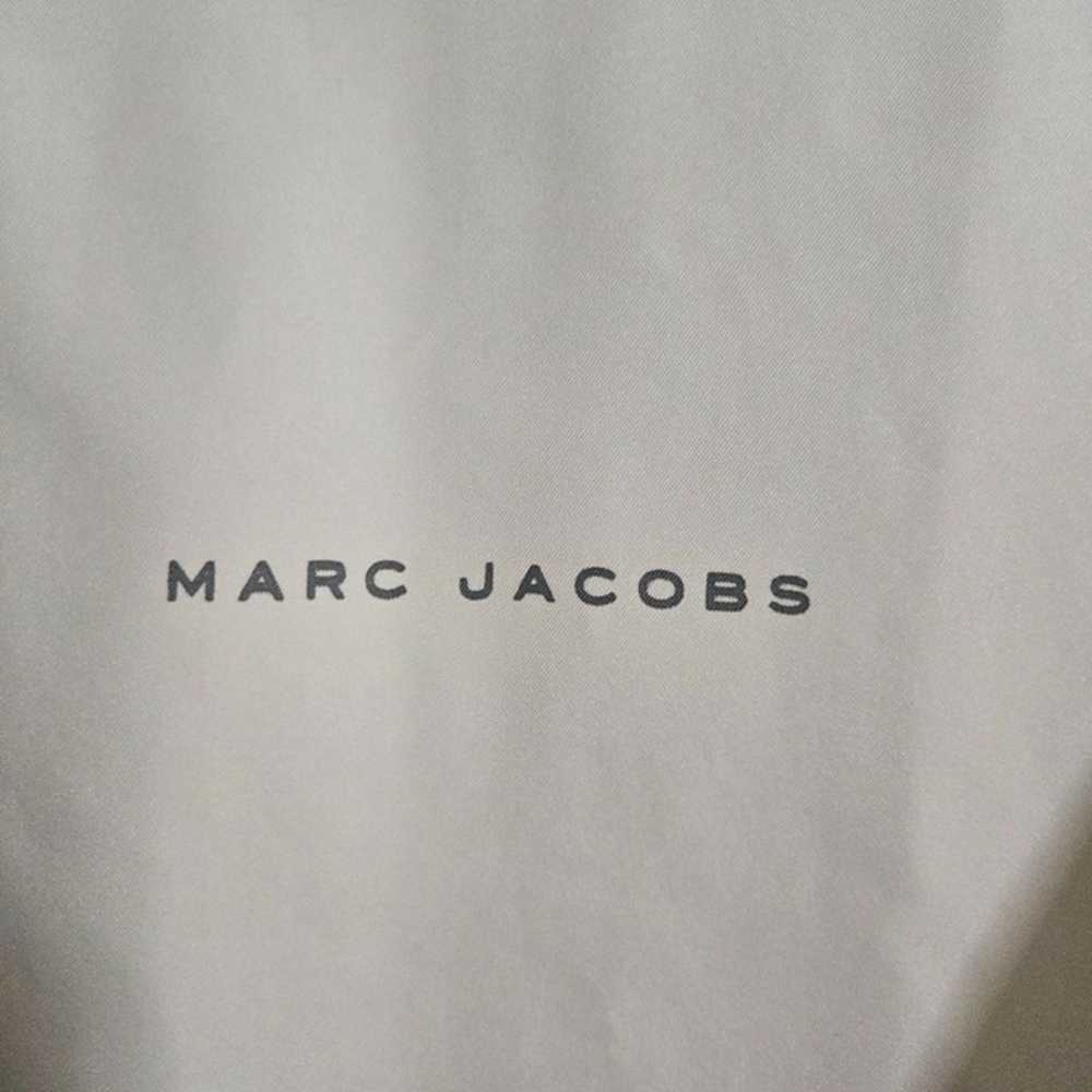 Marc Jacobs White Designer Windbreaker Size M - image 5