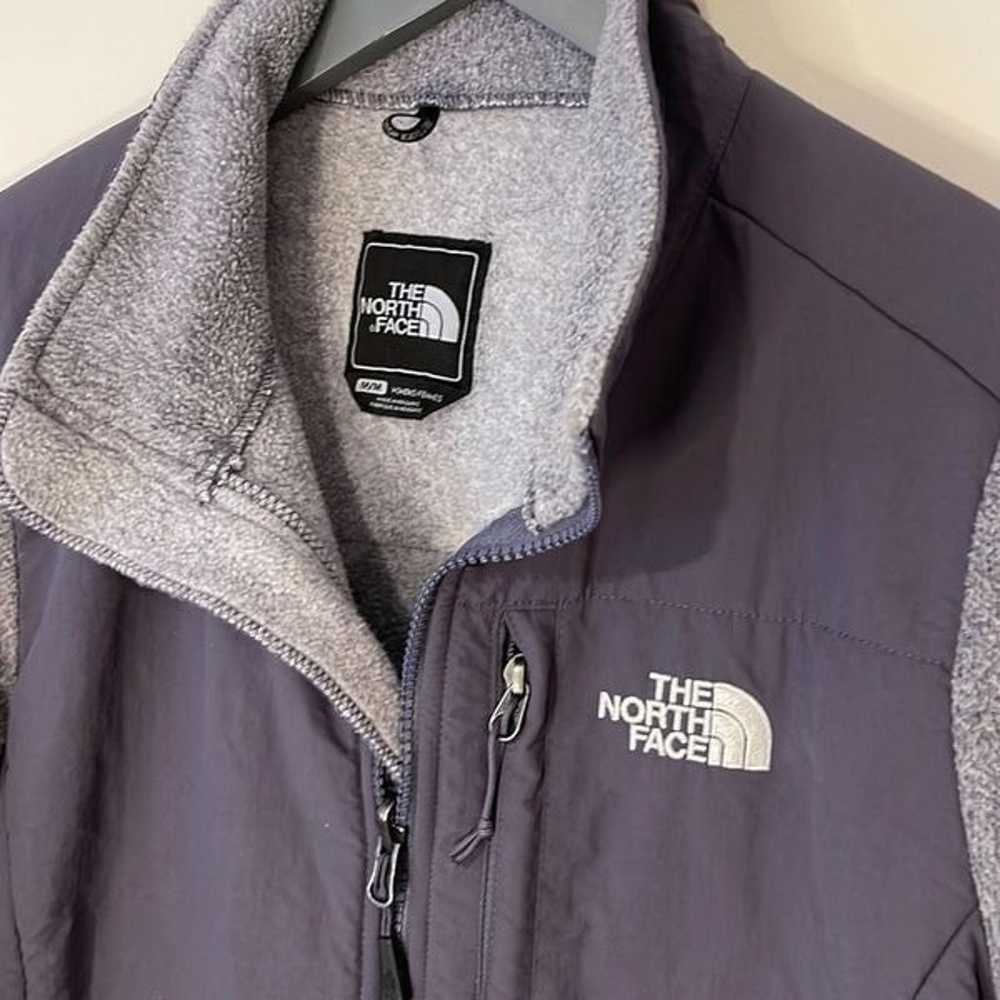 The North Face Polortec Womens Jacket Gray Purple… - image 4