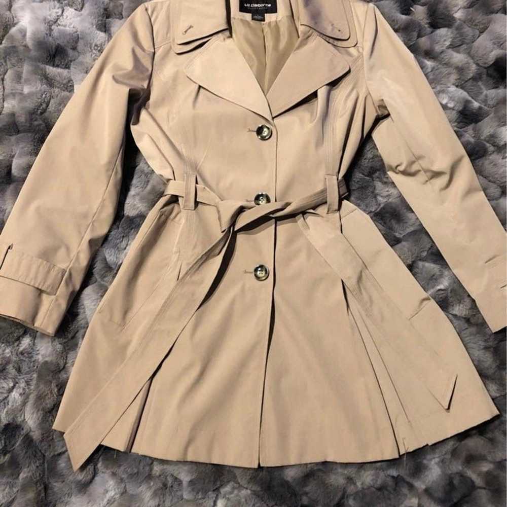 NWOT Liz Claiborne Outerwear Belted Trench Coat - image 10