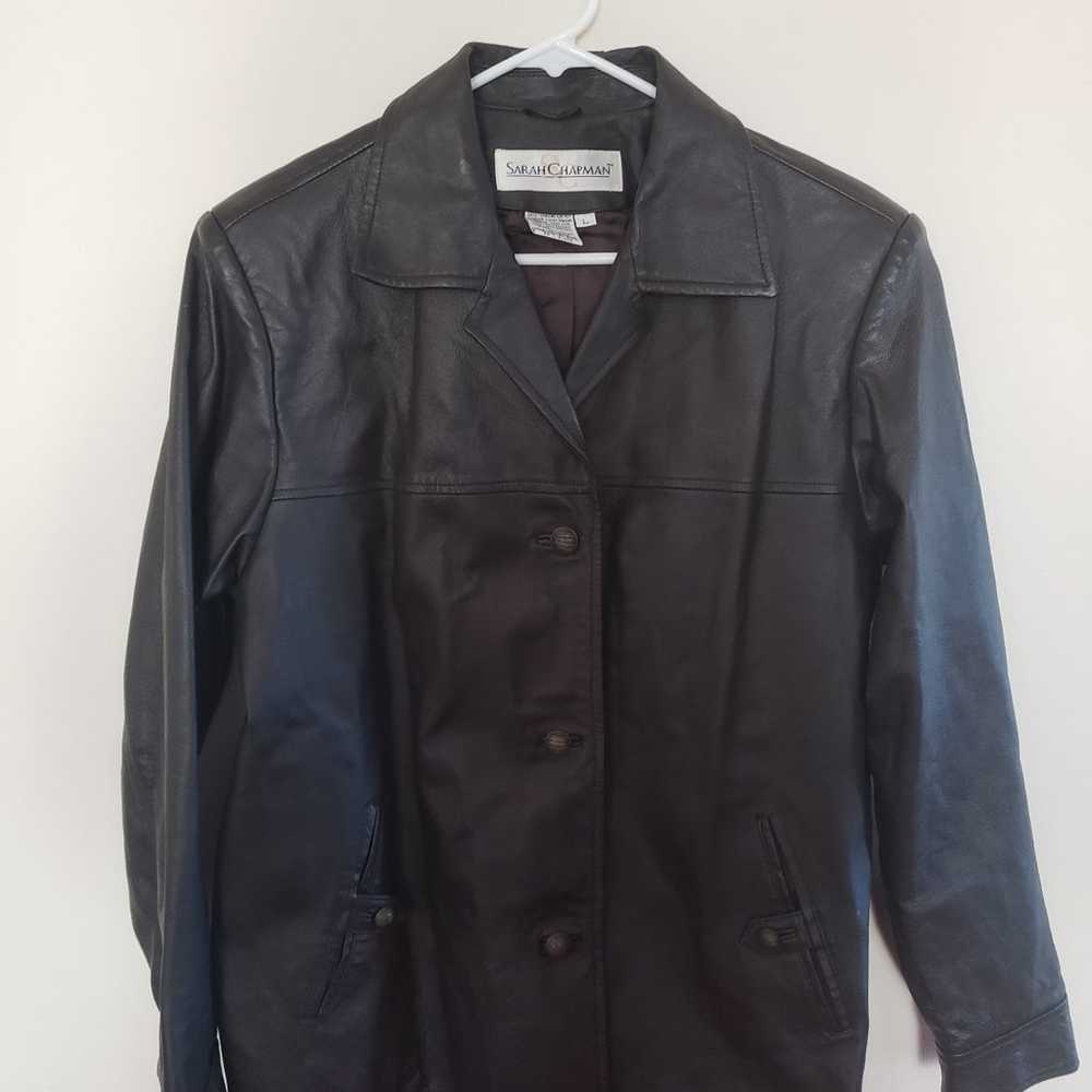 Sarah Chapman Genuine Leather Jacket - image 1