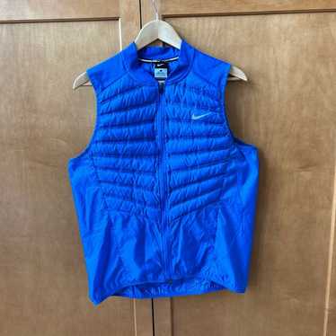 Nike Aeroloft Blue Down Running Vest - Women’s Si… - image 1