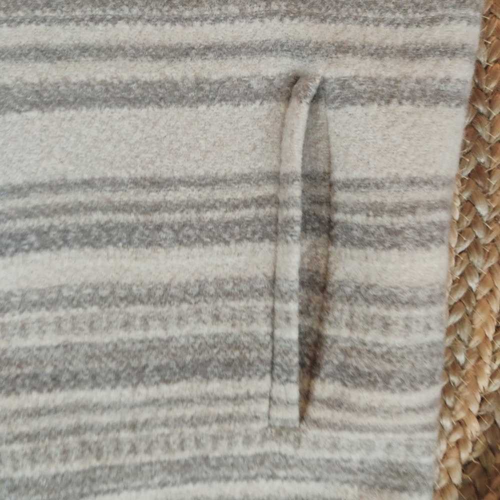 Garnet Hill boiled wool asymmetrical coat jacket … - image 2