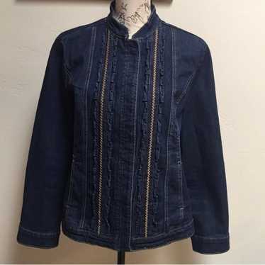 Beautiful Denim Jacket, Size L. Excellent Conditi… - image 1
