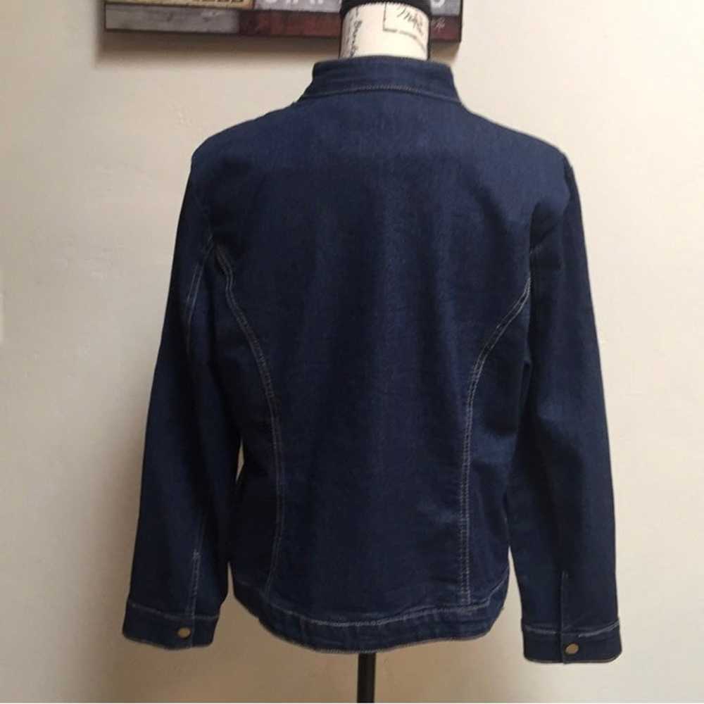 Beautiful Denim Jacket, Size L. Excellent Conditi… - image 4