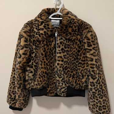 Cheetah print jacket