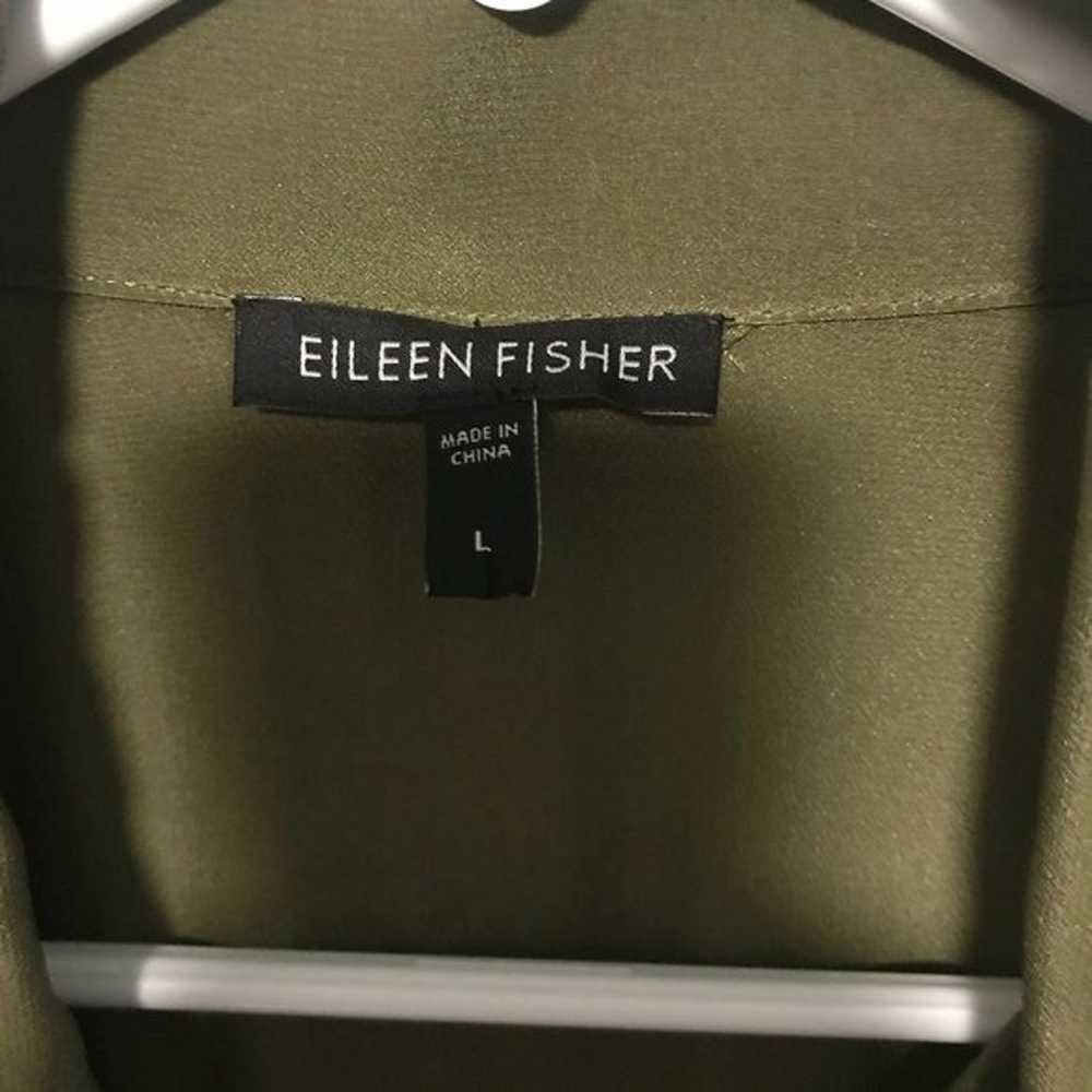 Eileen Fisher: Like New Silk Crepe Jacket - image 2