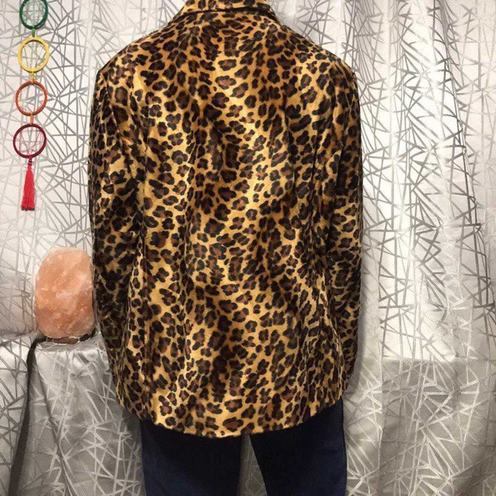 The dopest most beautiful collared leopard print … - image 3