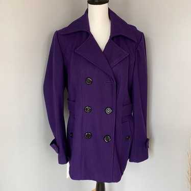 Purple Pea Coat