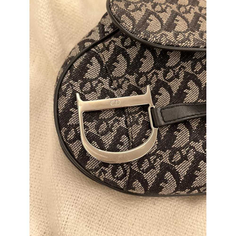 Dior Saddle cloth handbag - image 5