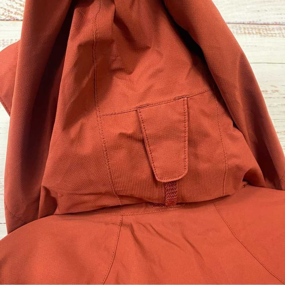 Marmot burnt Orange full zip hooded raincoat wate… - image 11