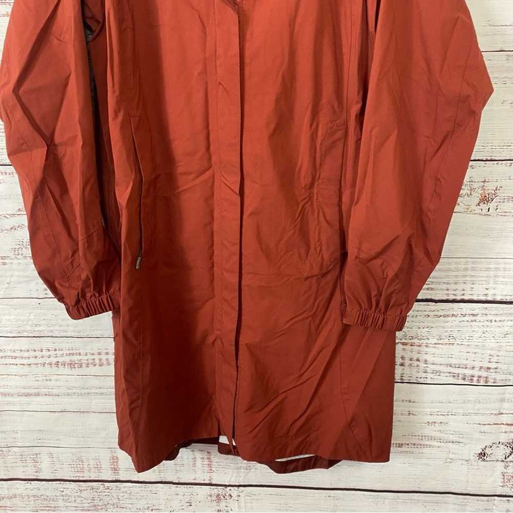 Marmot burnt Orange full zip hooded raincoat wate… - image 3