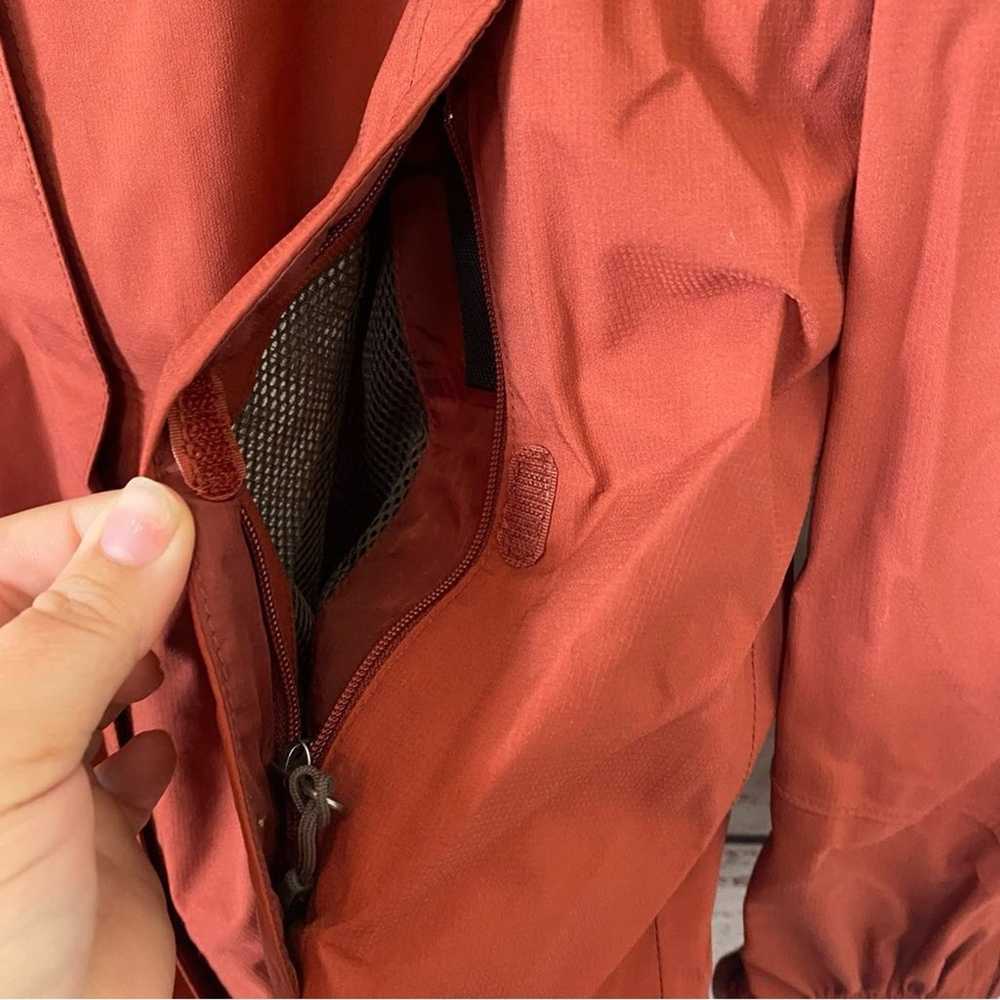 Marmot burnt Orange full zip hooded raincoat wate… - image 4