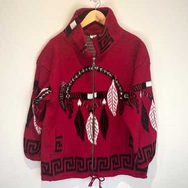 Artesanias Tuntaquimba Tribal Wool Blend Sweater … - image 1