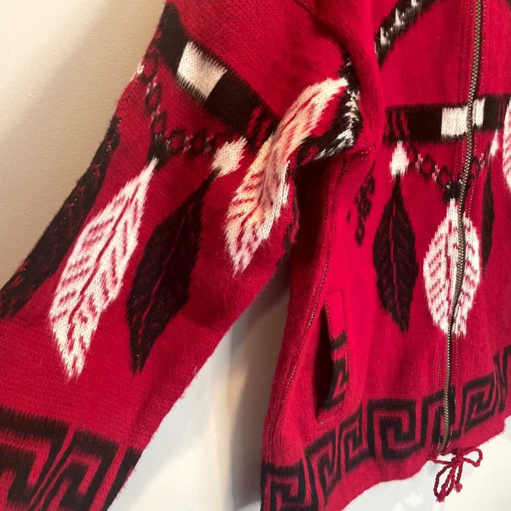 Artesanias Tuntaquimba Tribal Wool Blend Sweater … - image 4
