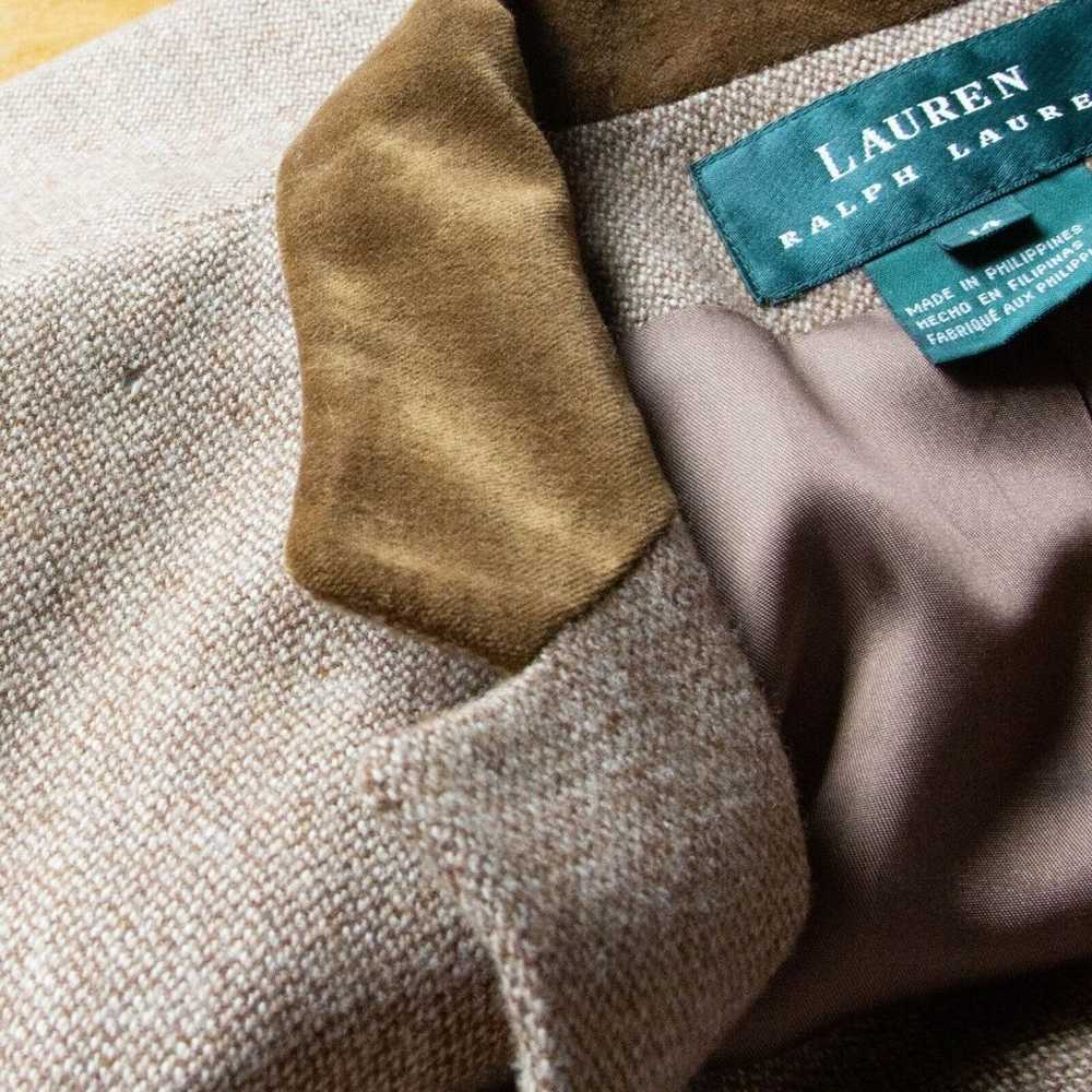 Ralph Lauren Blazer 14 Wool Tweed Horse Riding Eq… - image 10