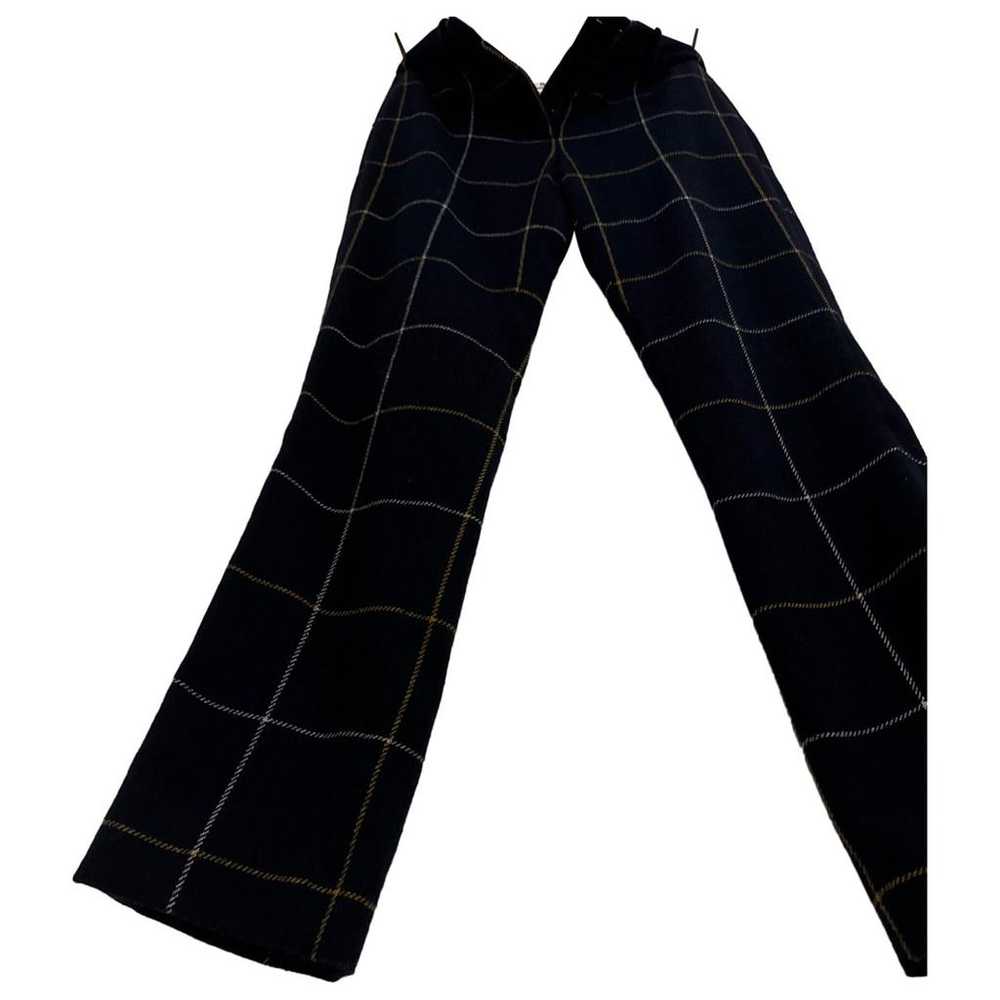 Sonia by Sonia Rykiel Wool straight pants - image 1