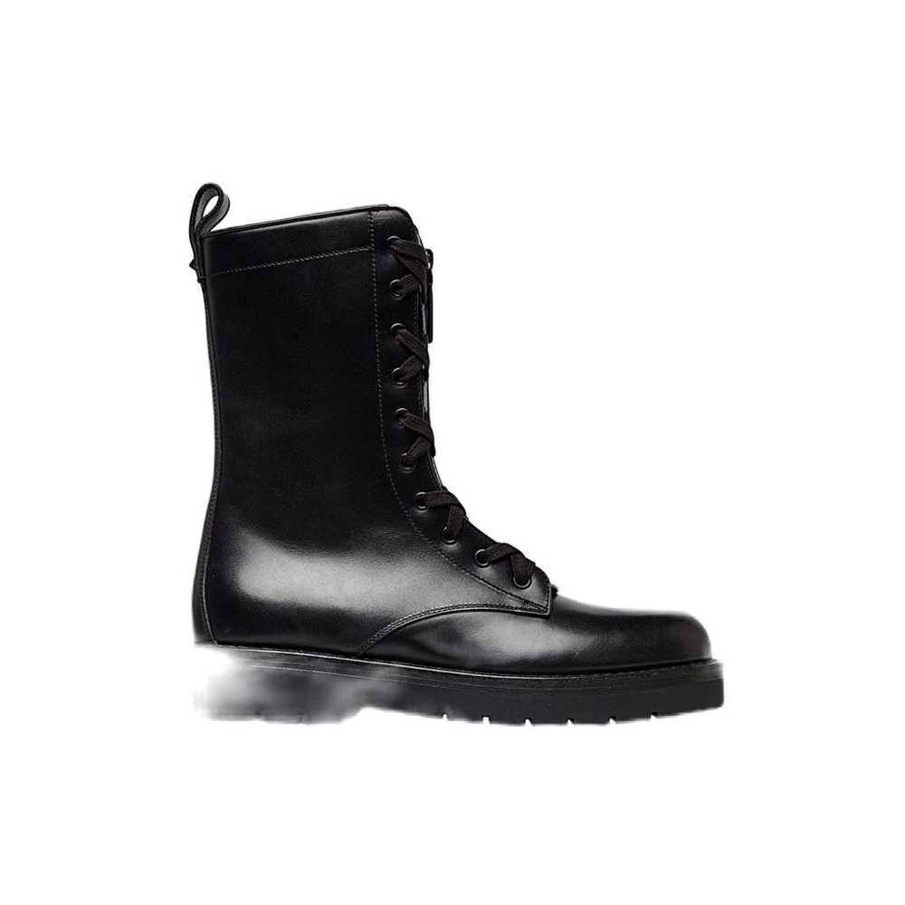 Valentino Garavani Leather biker boots - image 2