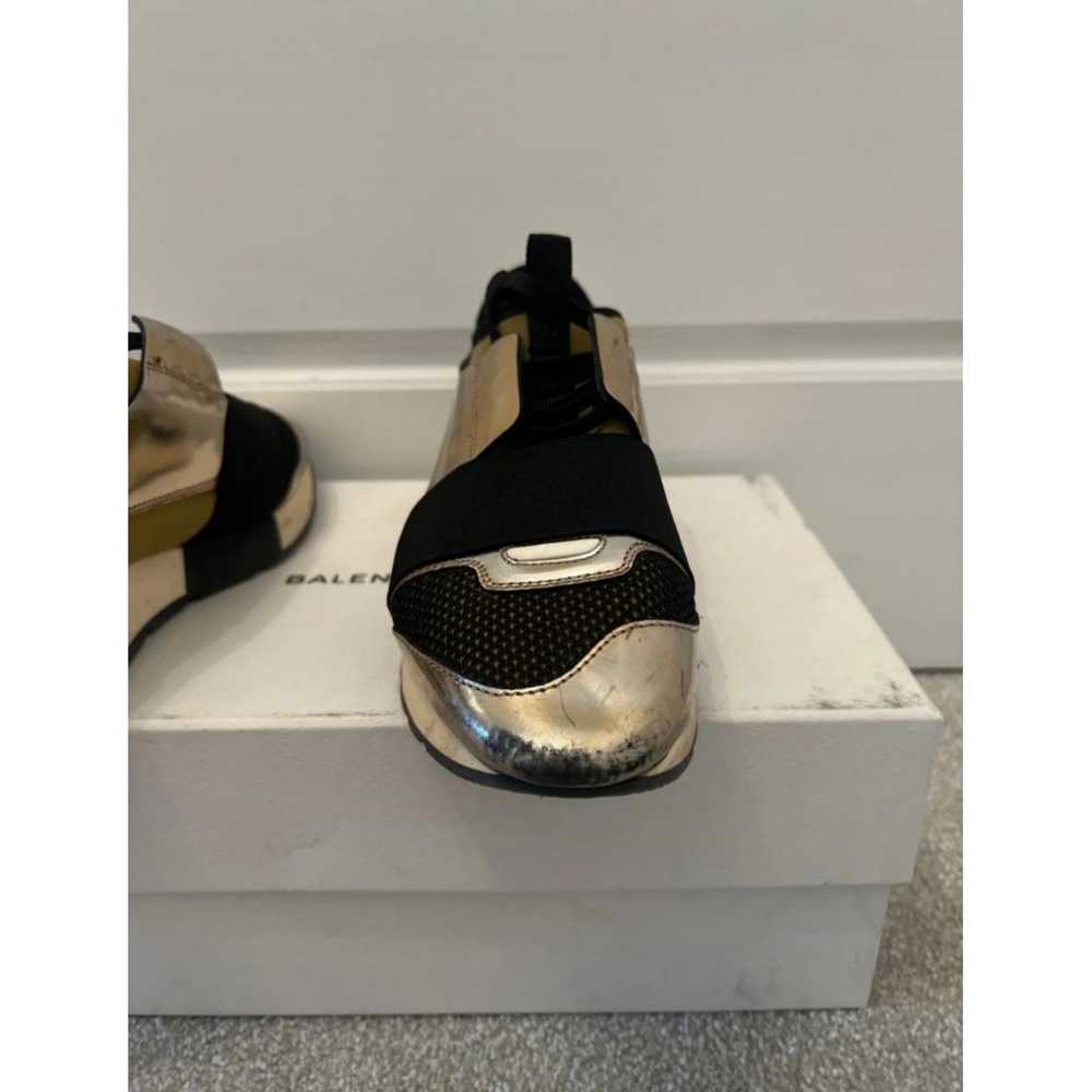 Balenciaga Race leather trainers - image 6