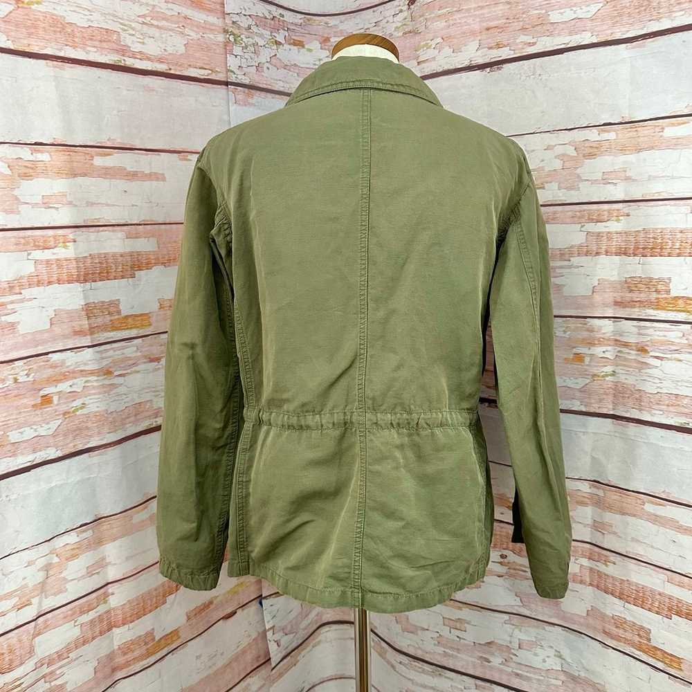 Theory army green cotton jacket - image 3