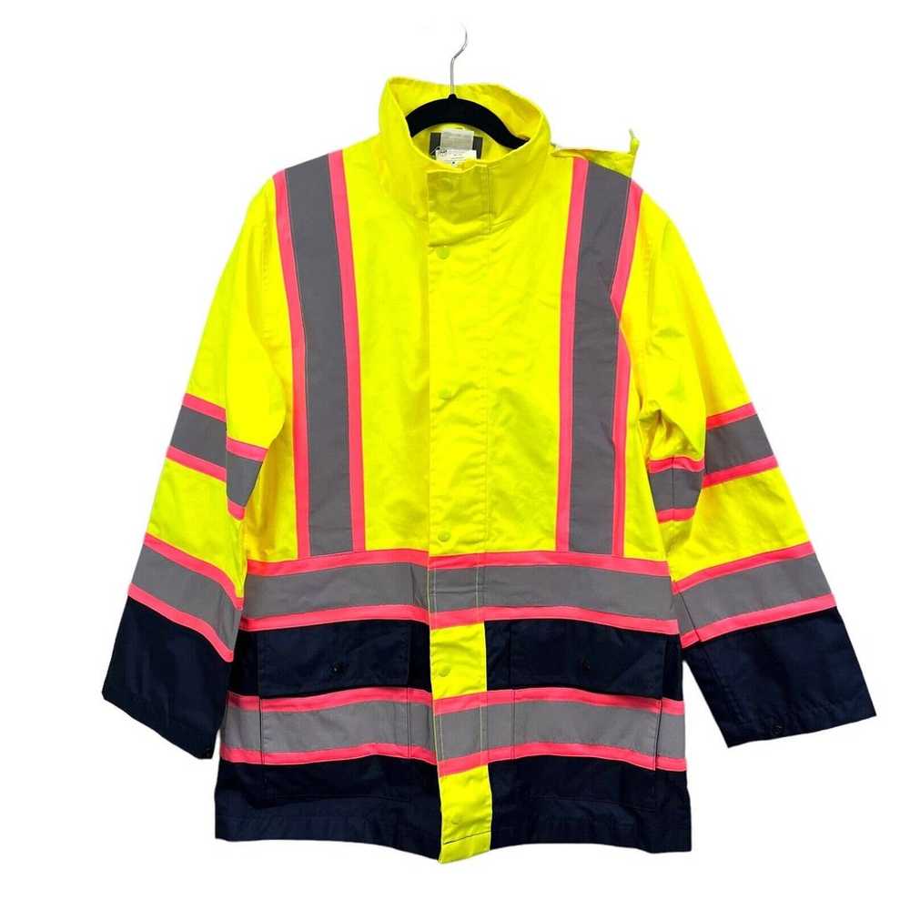 Utility Pro Safety Jacket Neon High Visibility AN… - image 1