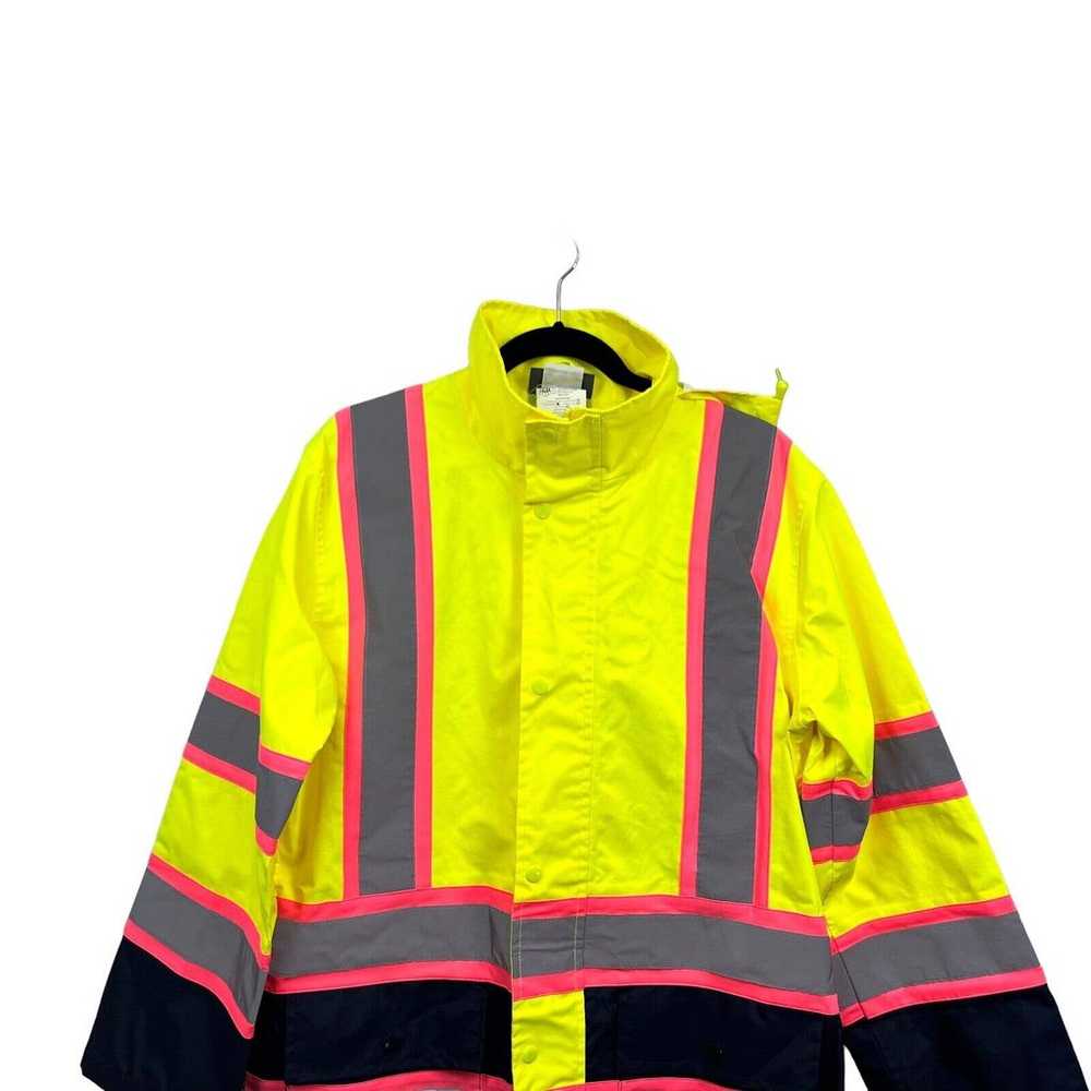 Utility Pro Safety Jacket Neon High Visibility AN… - image 2