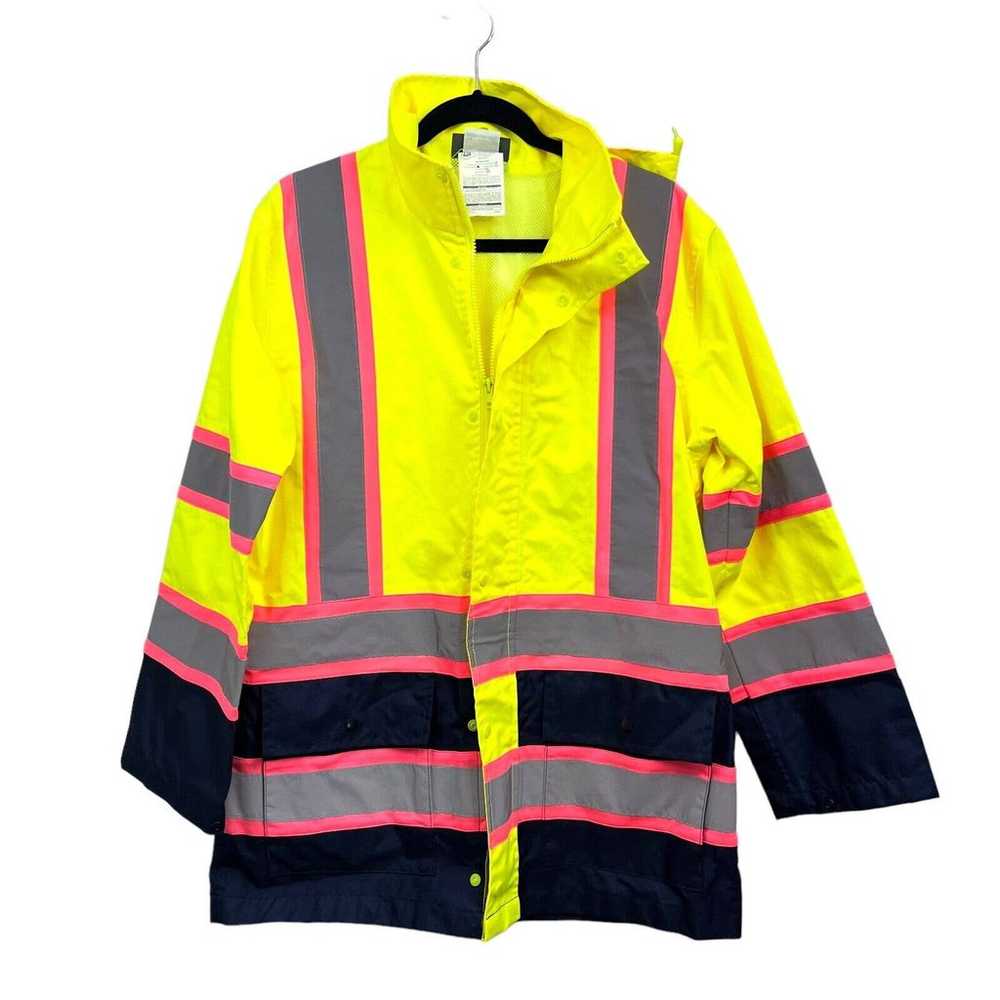 Utility Pro Safety Jacket Neon High Visibility AN… - image 3