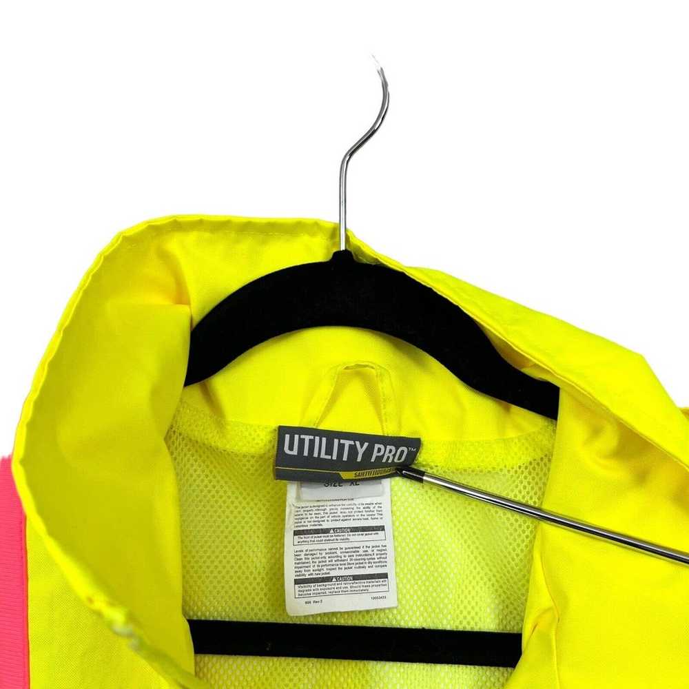 Utility Pro Safety Jacket Neon High Visibility AN… - image 4