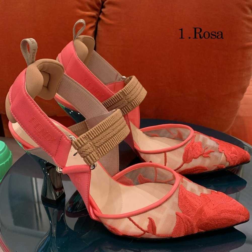 Fendi Colibri cloth sandals - image 7