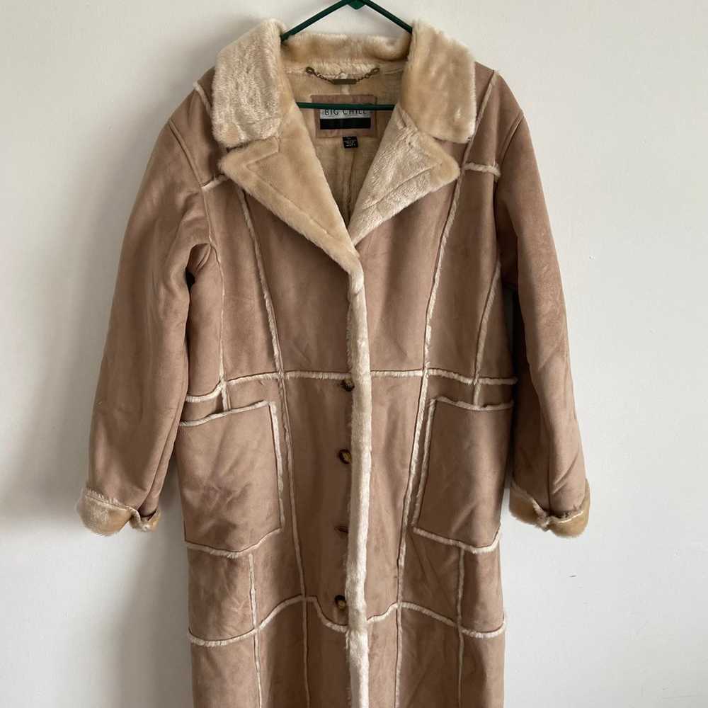 Pennylane Coat winter jacket 60s y2k faux fur dus… - image 3