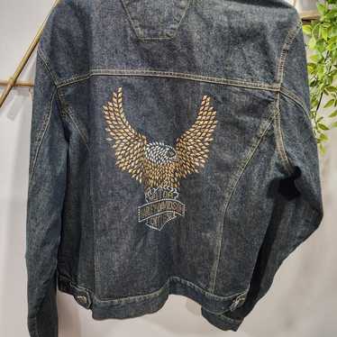 Harley Davidson womans Jean jacket