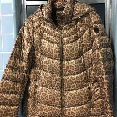 Calvin Klein Leopard Print Hooded Jacket - image 1