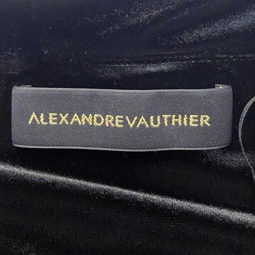 Alexandre Vauthier Velvet mini skirt - image 3