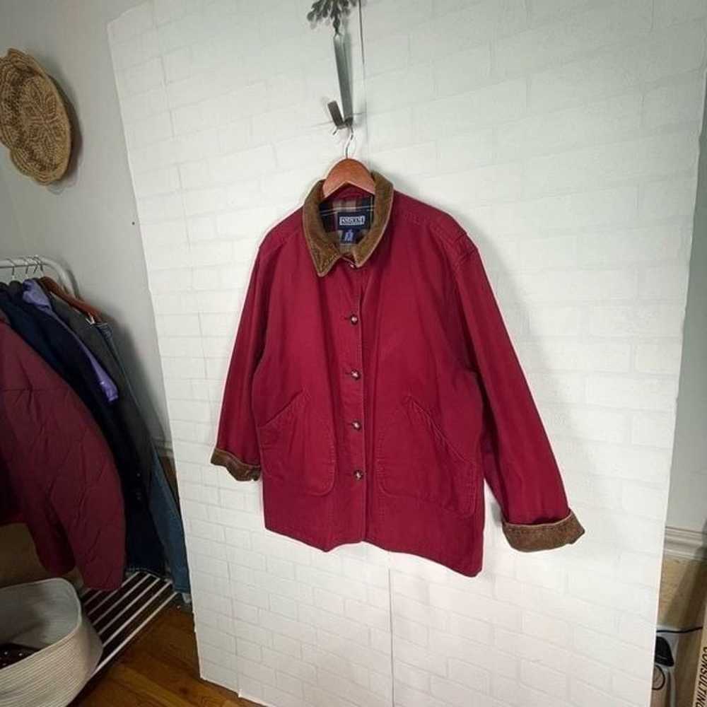 Lands End Womens Barn coat size XL Chore Jacket V… - image 2