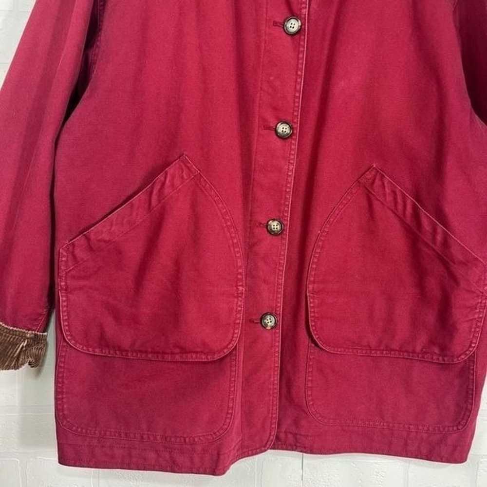 Lands End Womens Barn coat size XL Chore Jacket V… - image 3