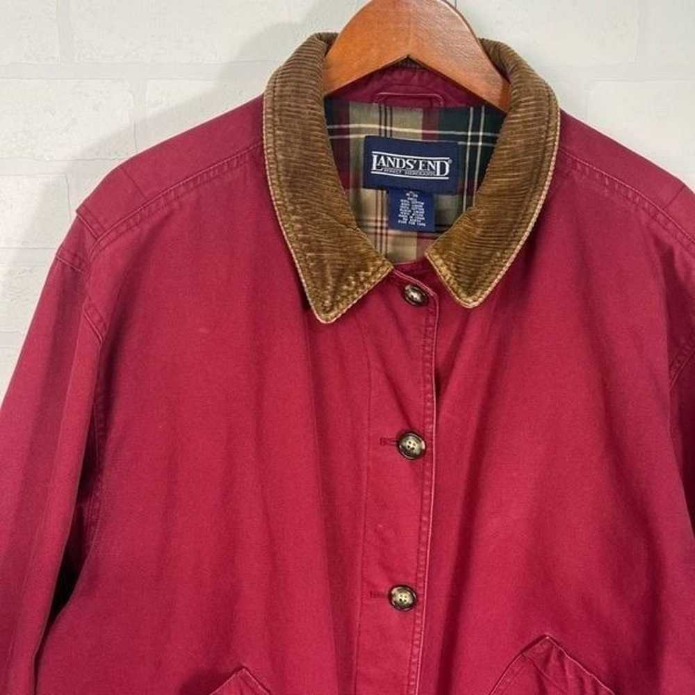 Lands End Womens Barn coat size XL Chore Jacket V… - image 4