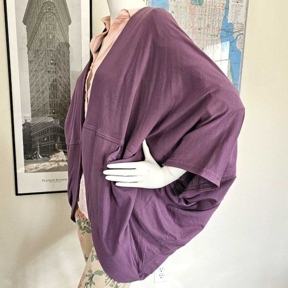 ATHLETA Purple Cocoon Wrap With Pockets - image 5