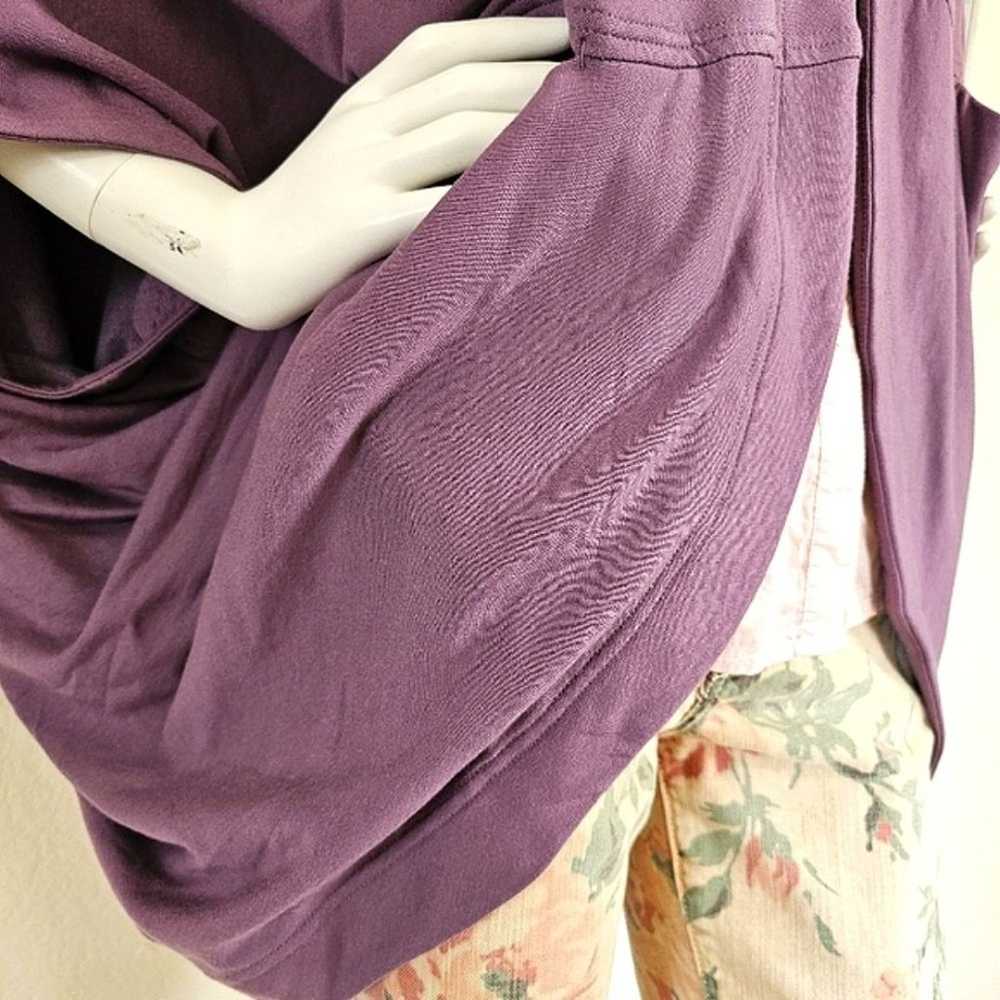 ATHLETA Purple Cocoon Wrap With Pockets - image 6