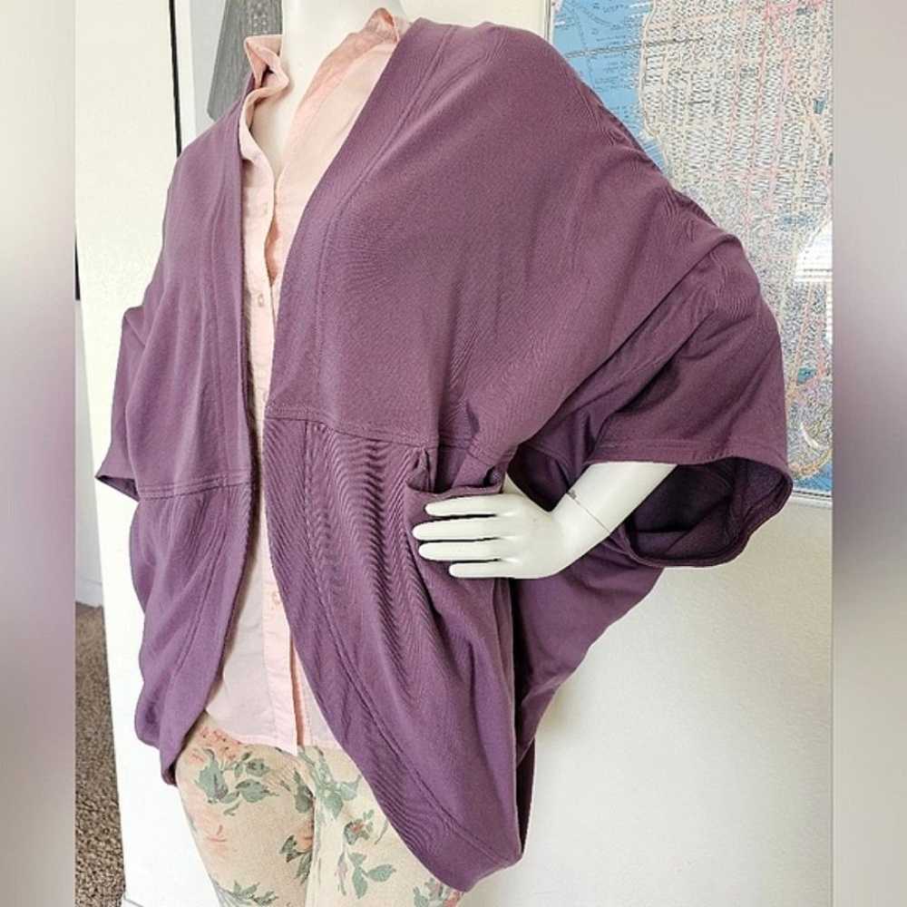 ATHLETA Purple Cocoon Wrap With Pockets - image 7