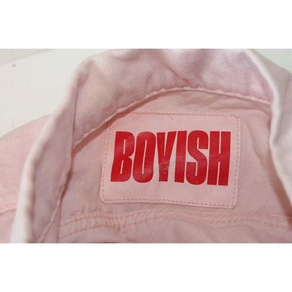 Boyish By Her Womens Oversized Pink Panther Denim… - image 4