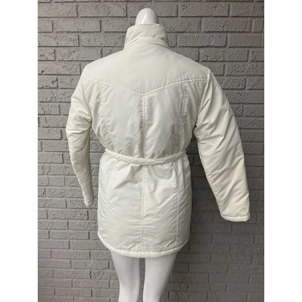 Calvin Klein Girls Ivory Puffer Coat With Gold To… - image 7